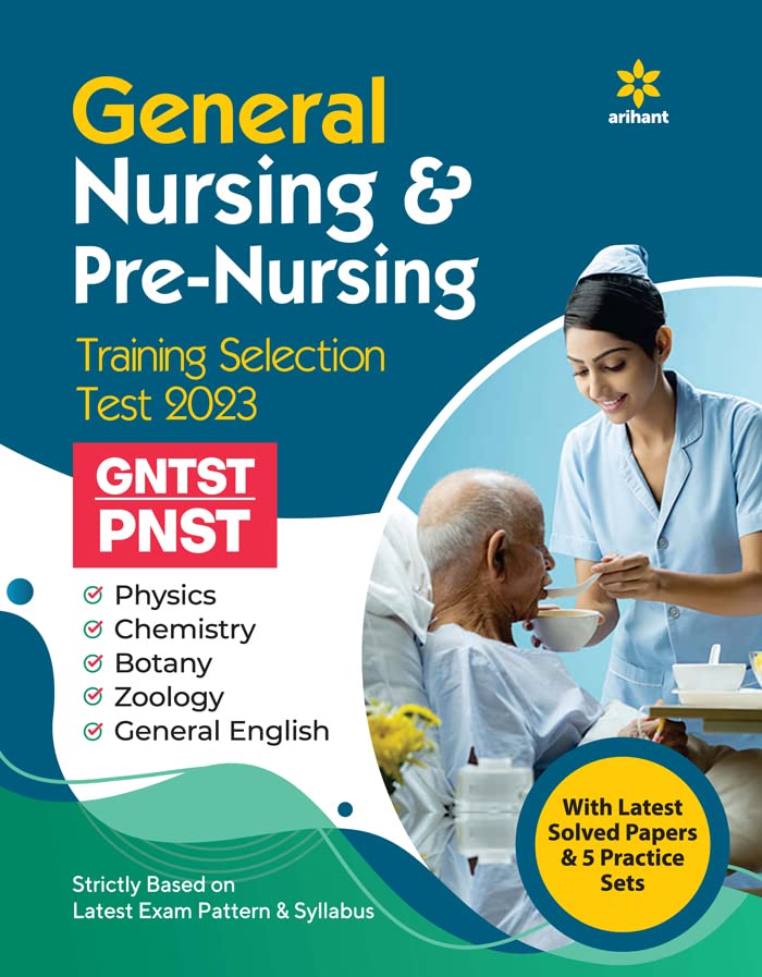 General Nursing and Pre Nursing Training Selection Test GNTST & PNST 2023 book cover
