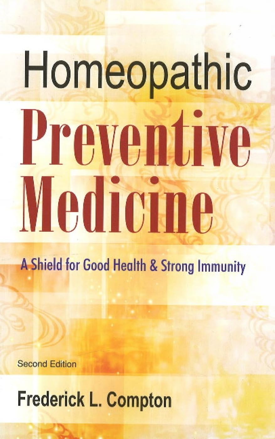 HOMEOPATHIC PREVENTIVE MEDICINE book cover