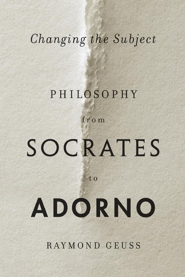 Changing the Subject book cover