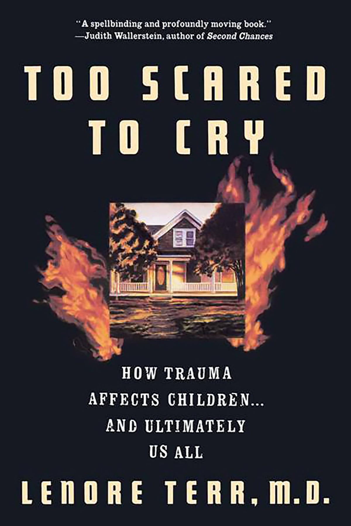 TOO SCARED TO CRY book cover