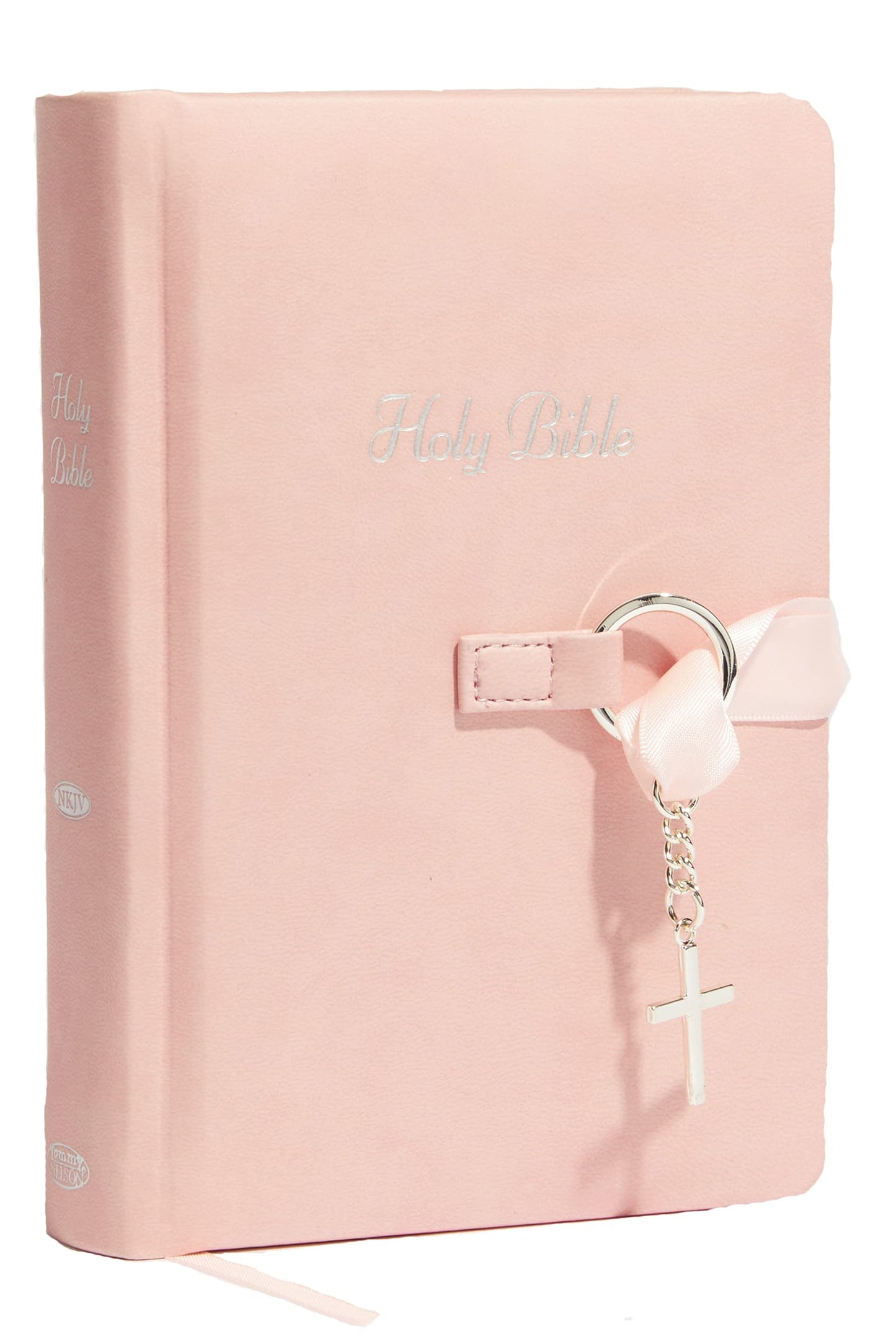 NKJV SIMPLY CHARMING BIB PNK by Thomas Nelson (Author) book cover