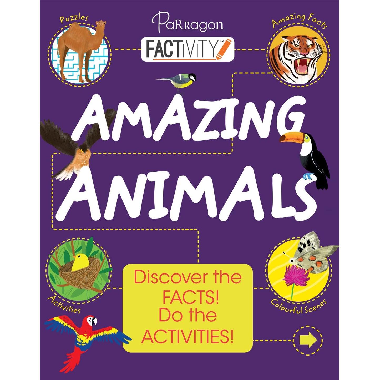 Gold Stars Factivity Travel through the Amazing World of Wild Animals: Discover the Facts! Do the Ac book cover