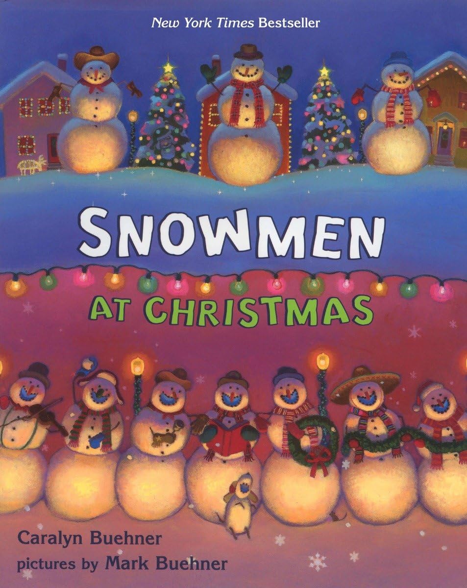 Snowmen at Christmas book cover