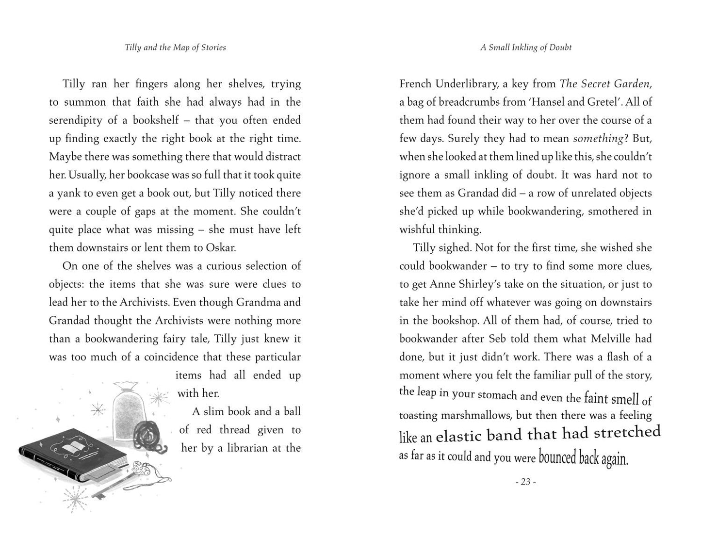 Tilly and the Map of Stories by Anna James