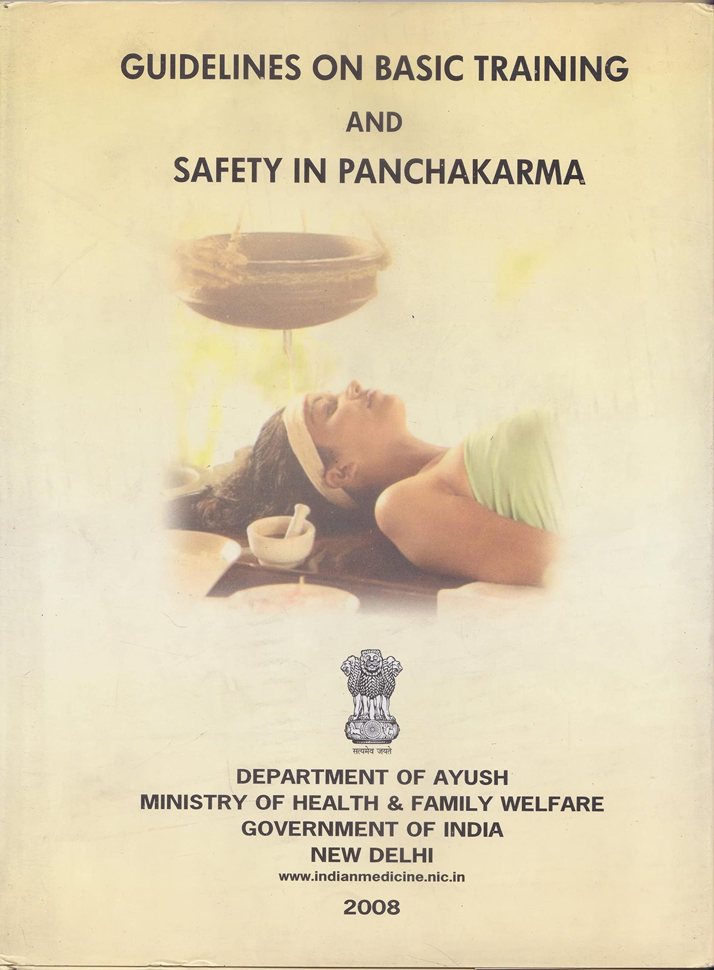 Guidelines on Basic Training and Safety in Panchakarma book cover