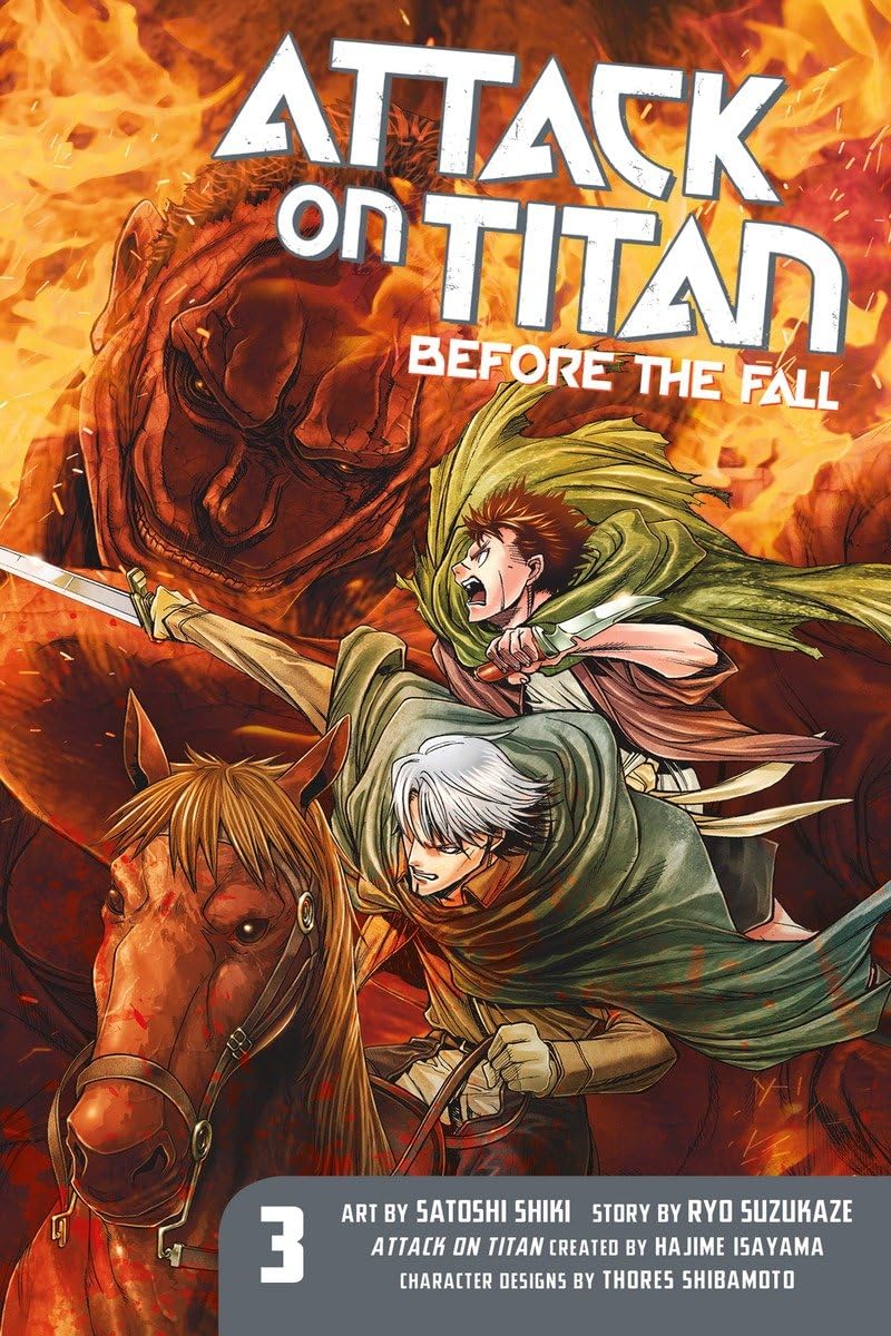 Attack on Titan: Before the Fall 3 book cover