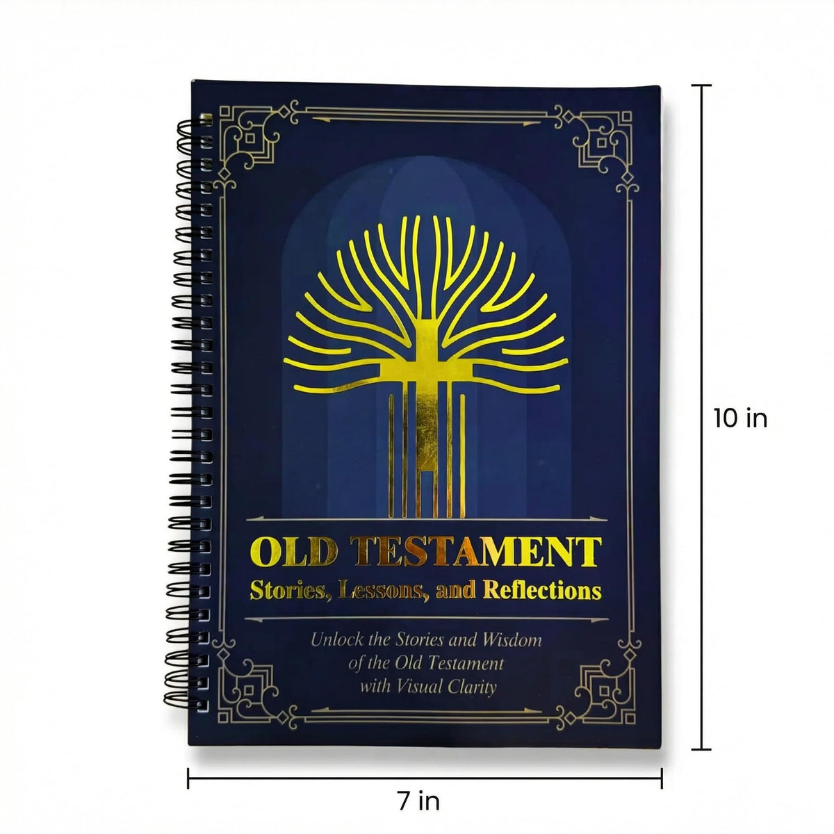 The Devotionist Bible Companion Bundle | Old & New Testament Bible Study Guide | Visual Timelines, Maps & Summaries | Set of 2 Spiral-Bound Christian Reference Books