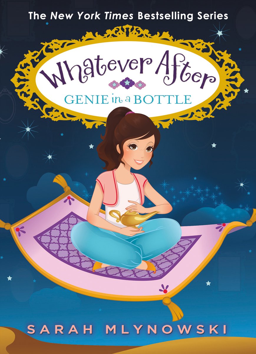 WHATEVER AFTER #09: GENIE IN A BOTTLE book cover