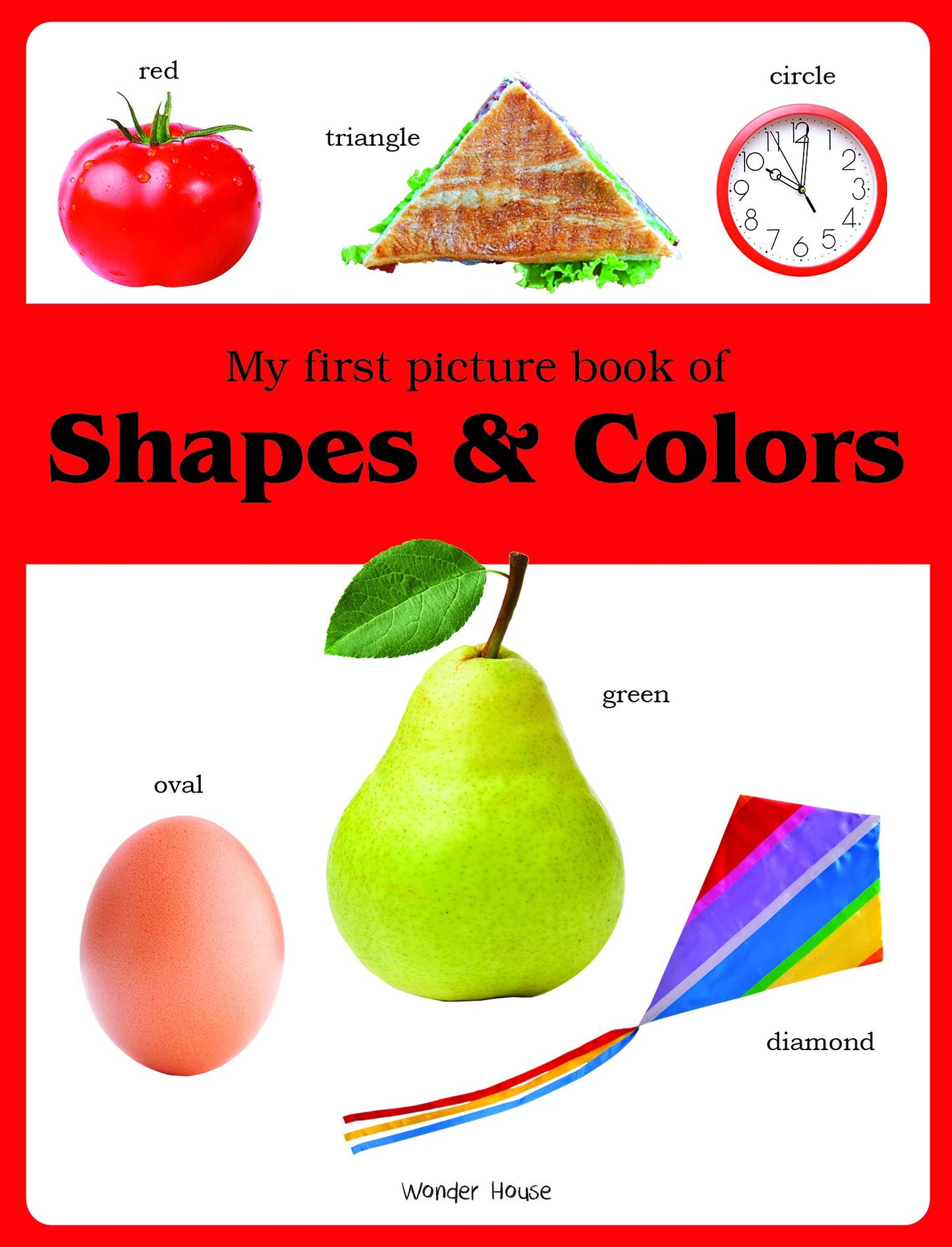 My first picture book of Shapes and Colours: Picture Books for Children book cover