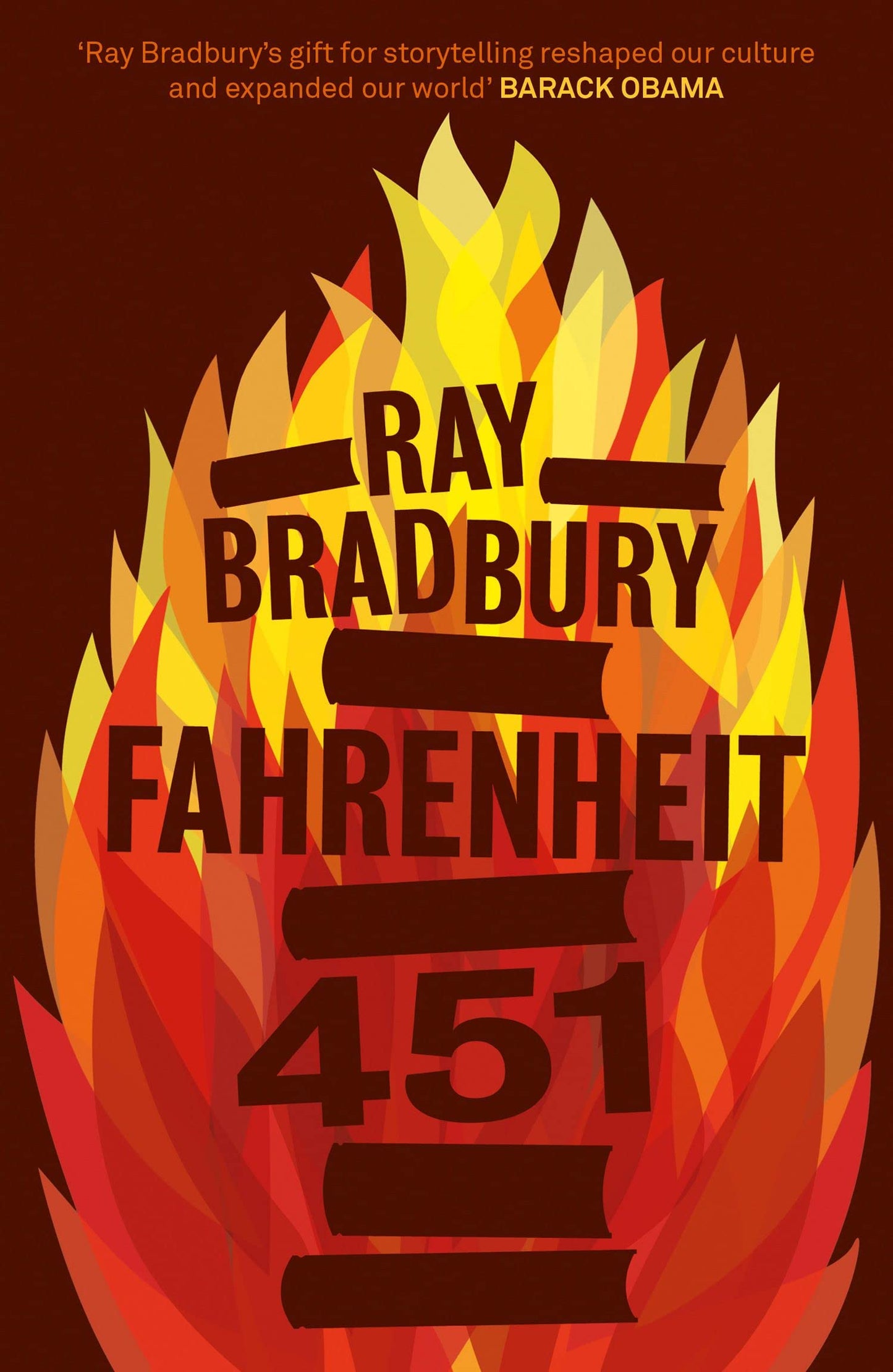 Fahrenheit 451 (Flamingo Modern Classics) by Ray Bradbury book cover