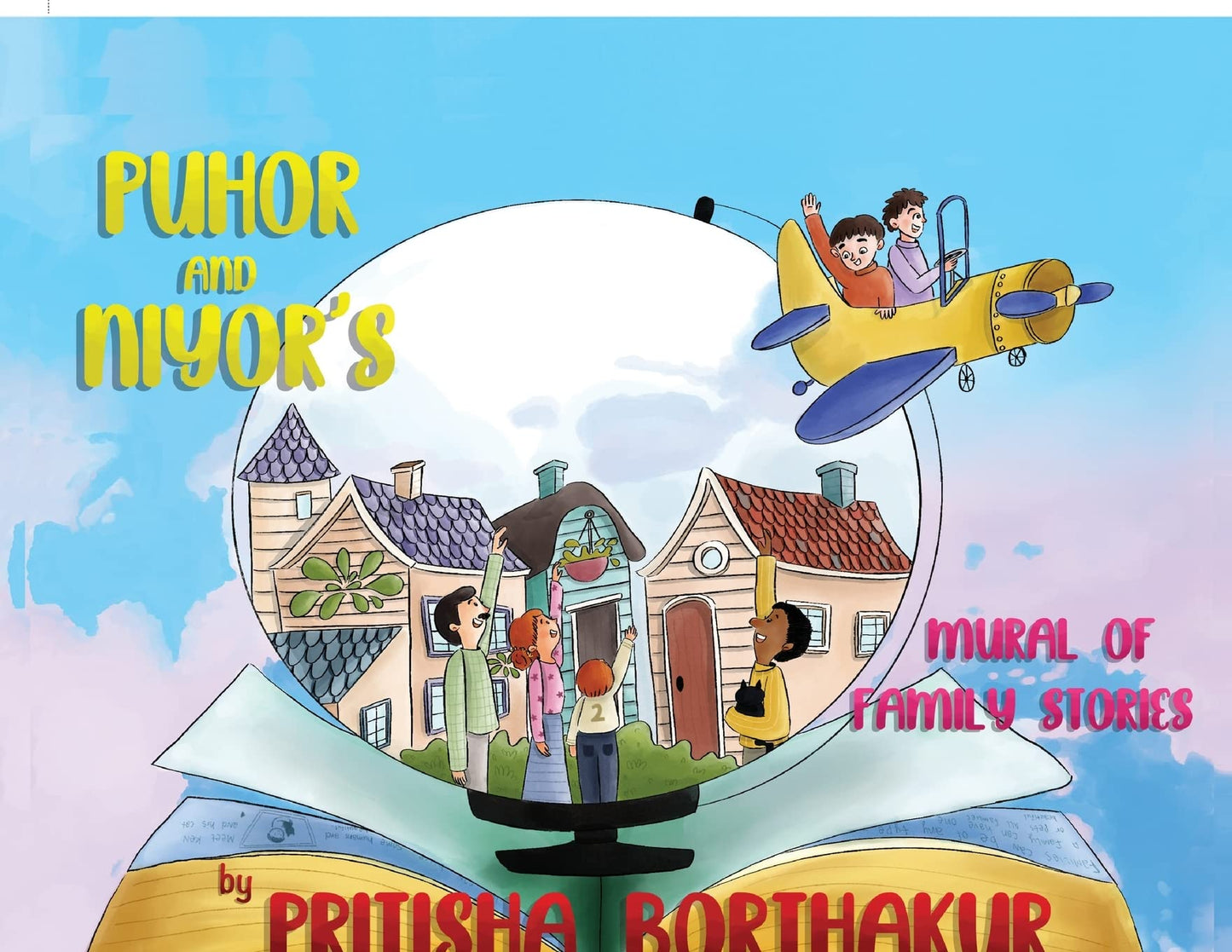 Puhor and Niyors Mural of Family Stories book cover