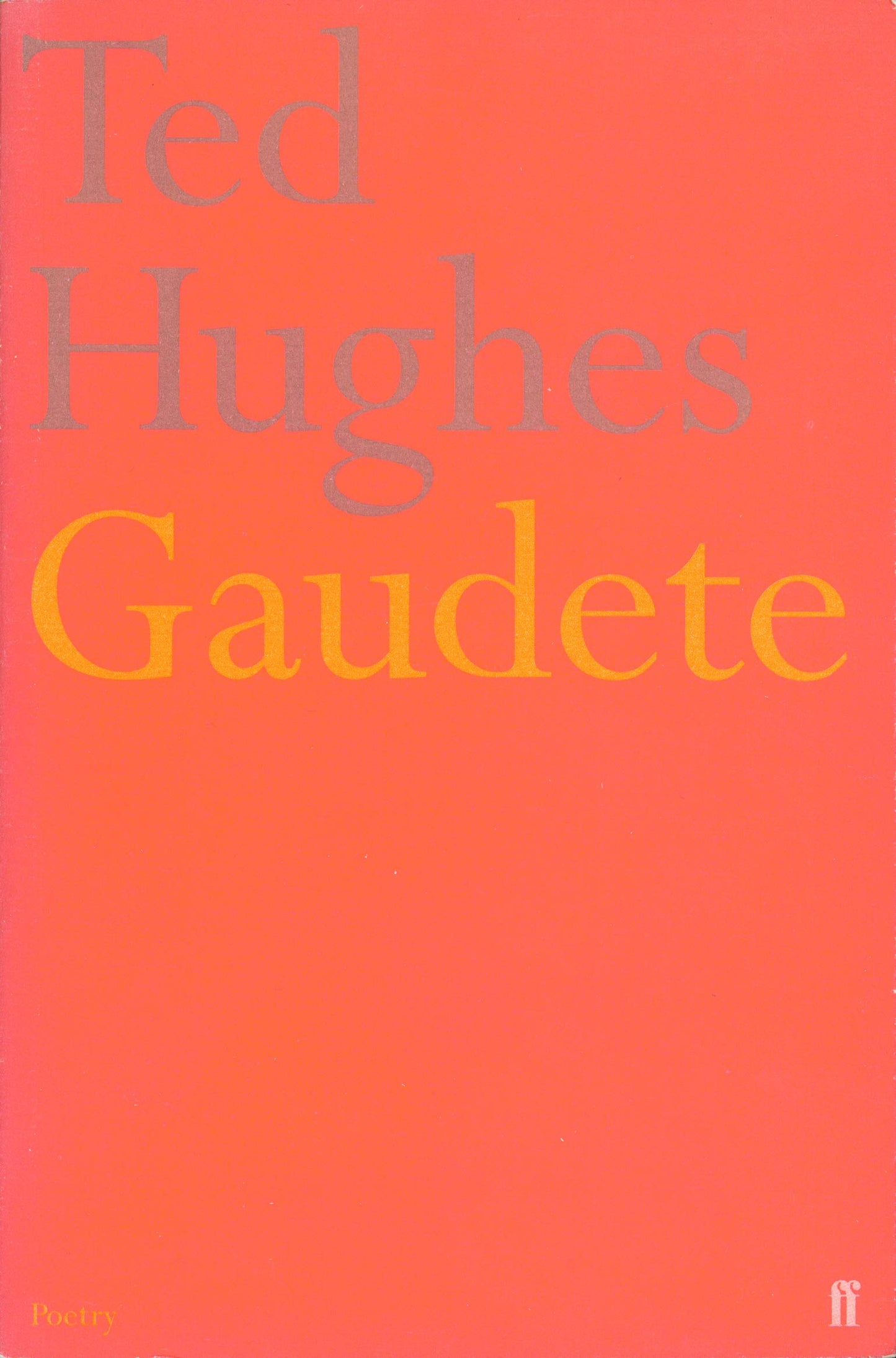 Gaudete book cover