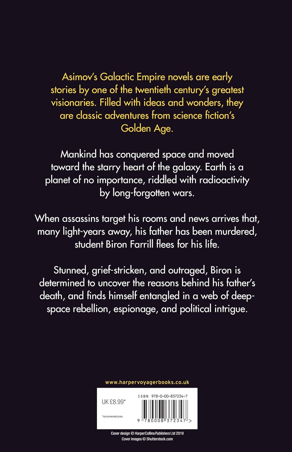 The Stars, Like Dust by Isaac Asimov