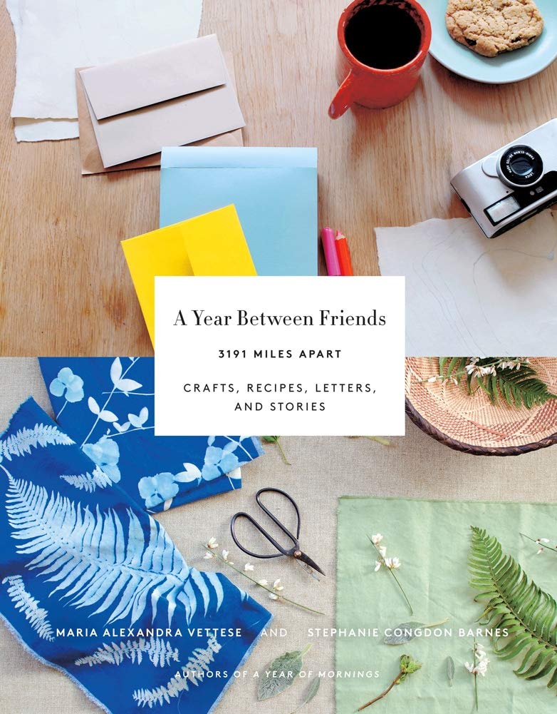 YEAR BETWEEN FRIENDS:3191 MILES APART: CRAFTS book cover