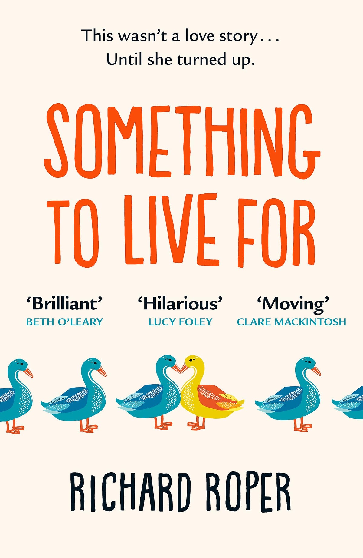 SOMETHING TO LIVE FOR book cover
