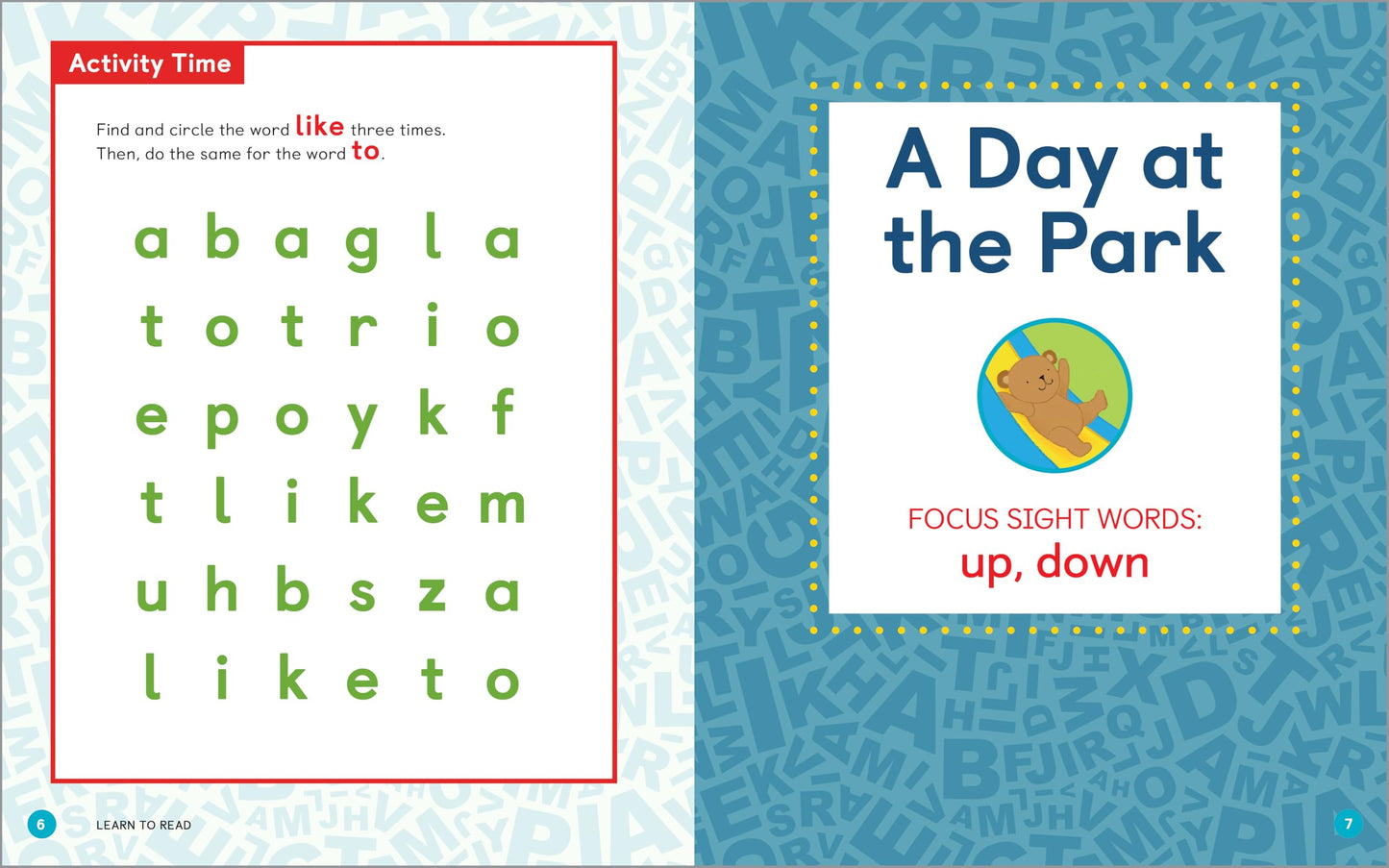 Learn to Read: Sight Words Storybook: 25 Simple Stories & Activities for Beginner Readers