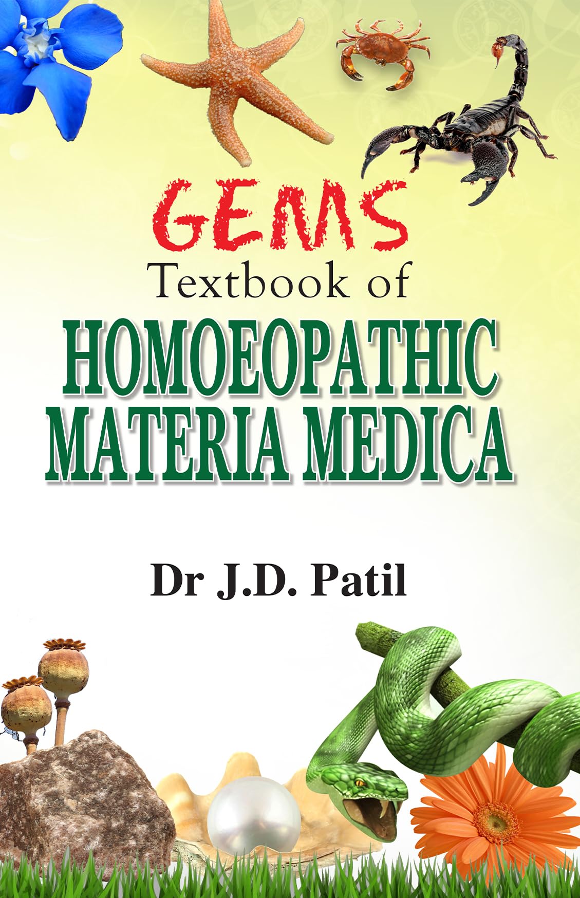 GEMS TEXTBOOK OF HOMEOPATHIC MATERIA MEDICA book cover