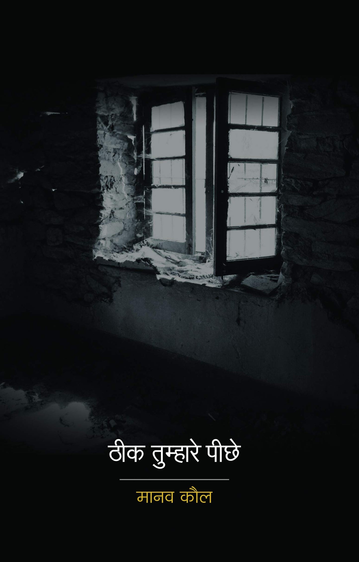 Theek Tumhare Peechhe - Hindi by Manav Kaul book cover