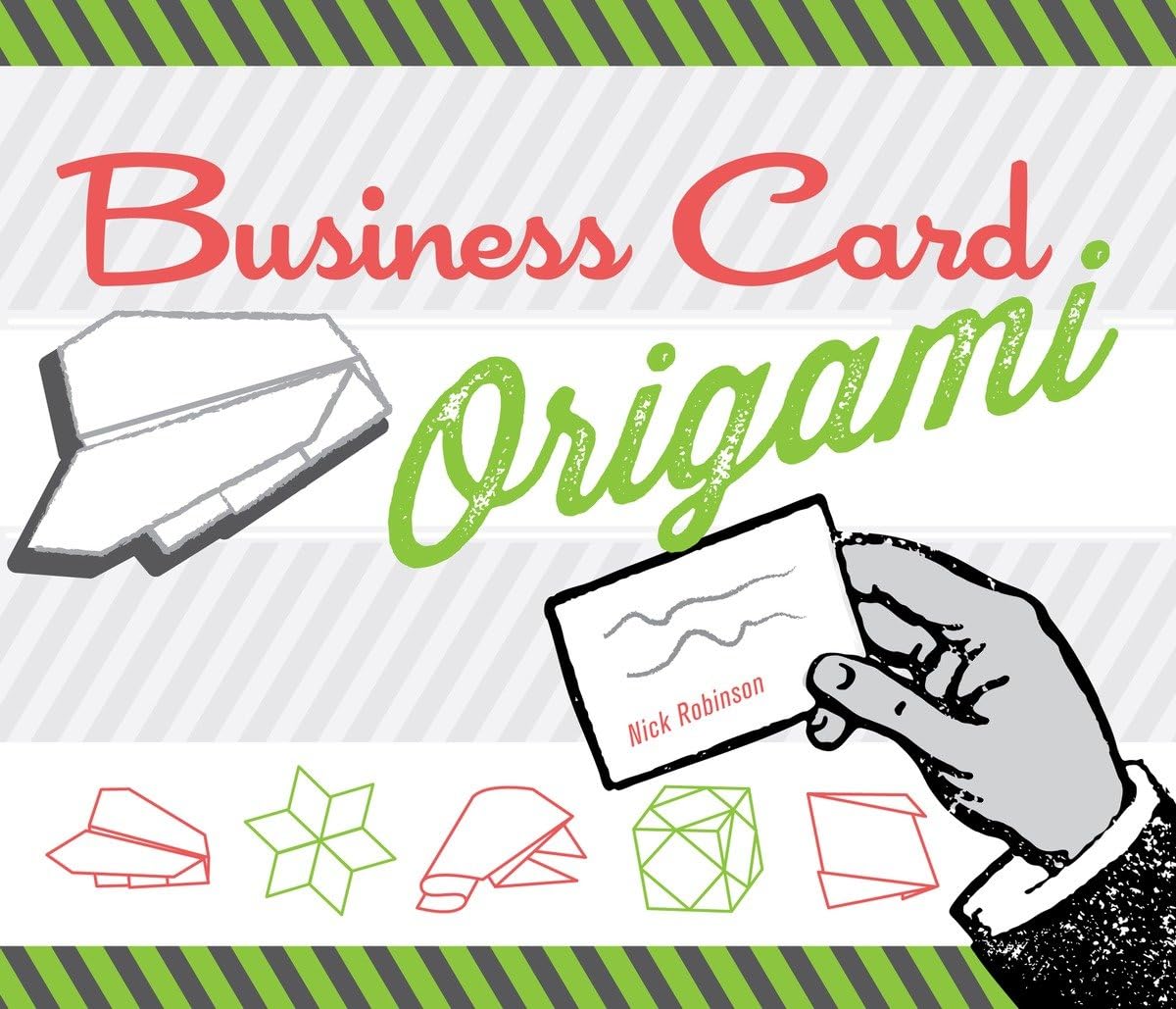 BUISNESS CARD ORIGAMI book cover