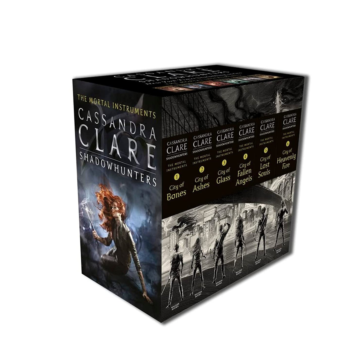 Mortal Instruments 1-6 Copy Box set (The Mortal Instruments) by Cassandra Clare book cover