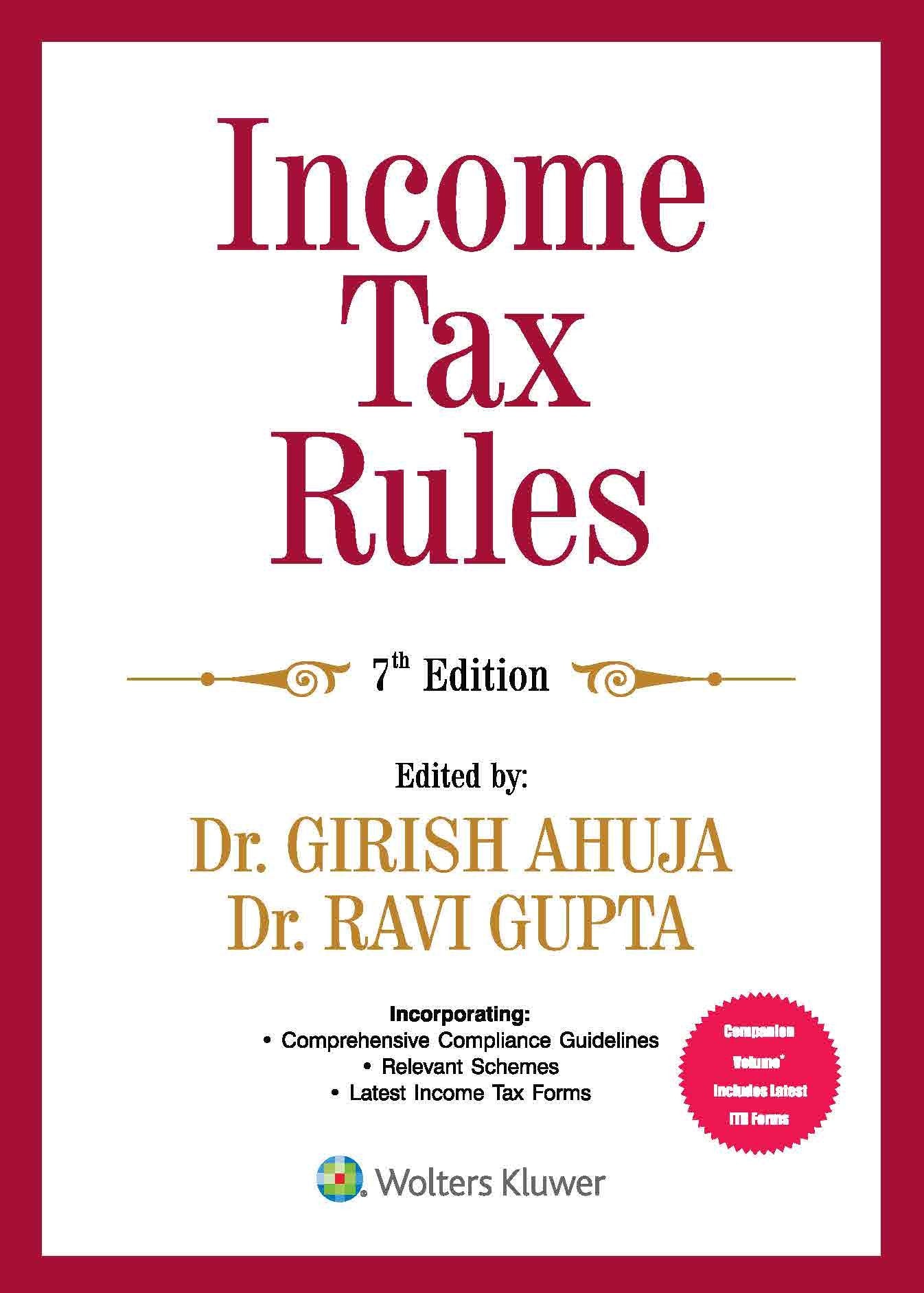 Income Tax Rules book cover
