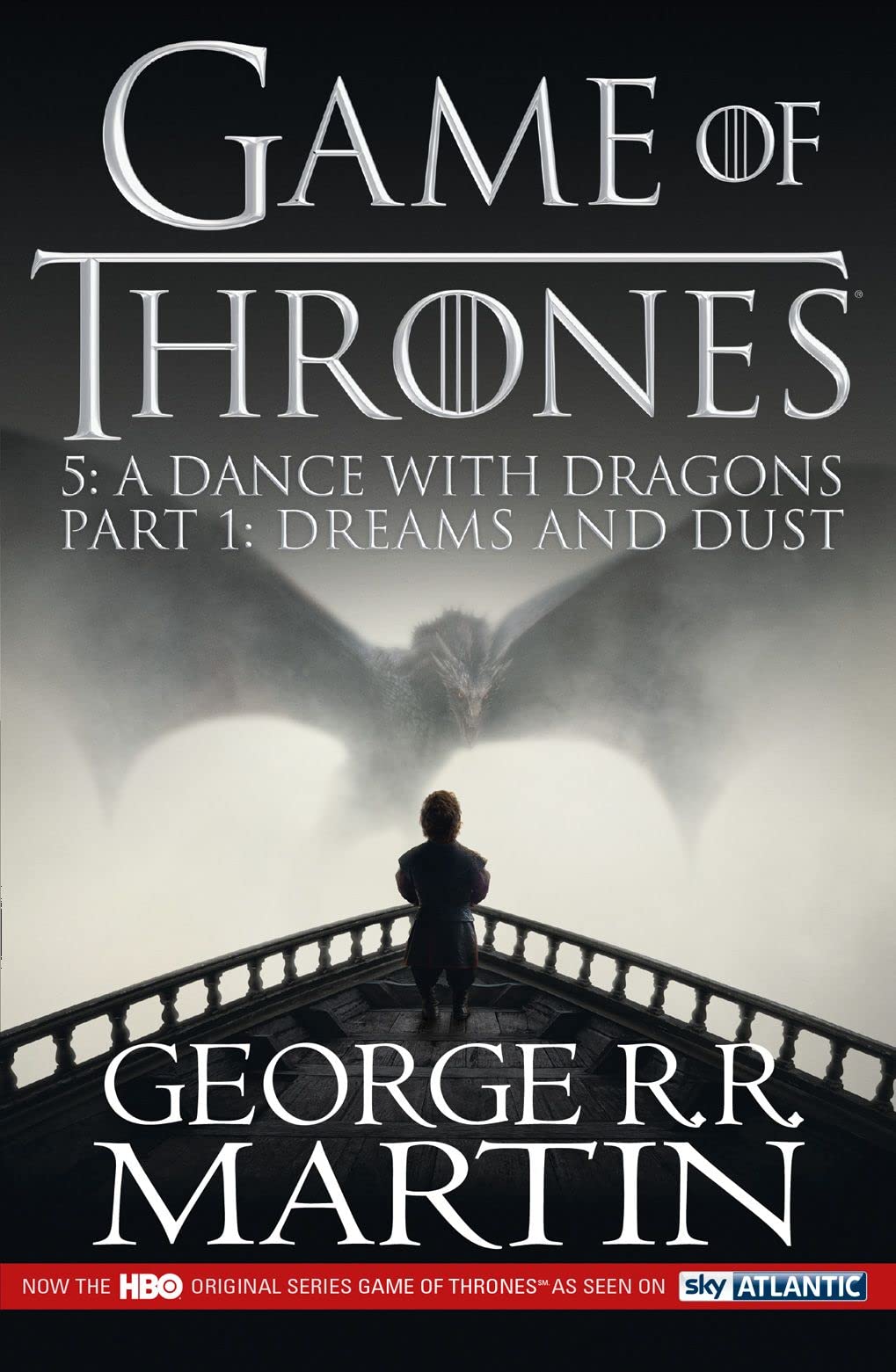 A Dance with Dragons: Part 1 Dreams and Dust: Book 5 (A Song of Ice and Fire) by George R.R. Martin book cover