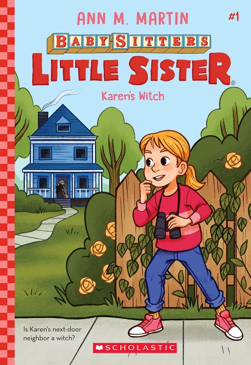 THE BABY-SITTERS LITTLE SISTER #1: KARENS WITCH book cover