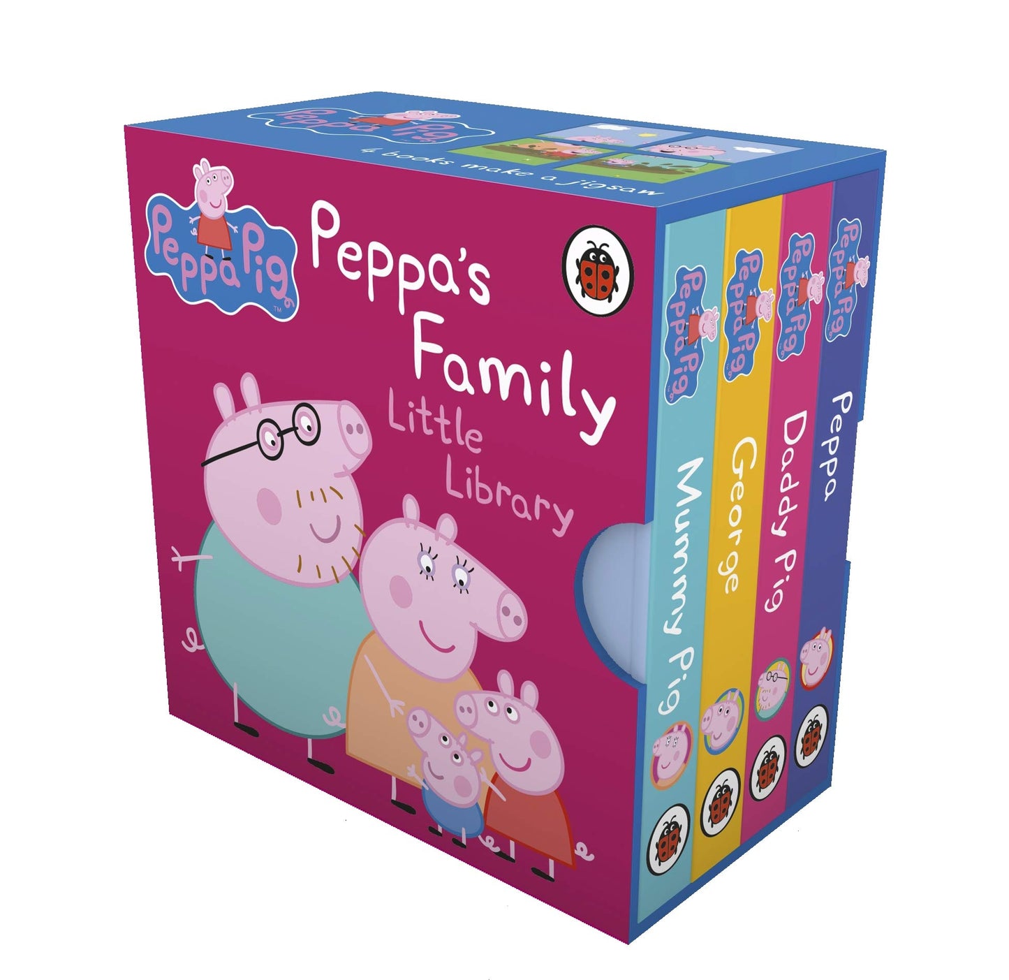 Peppa Pig: Peppa’s Family Little Library book cover