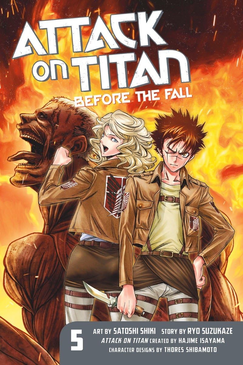 Attack on Titan: Before the Fall 5 book cover