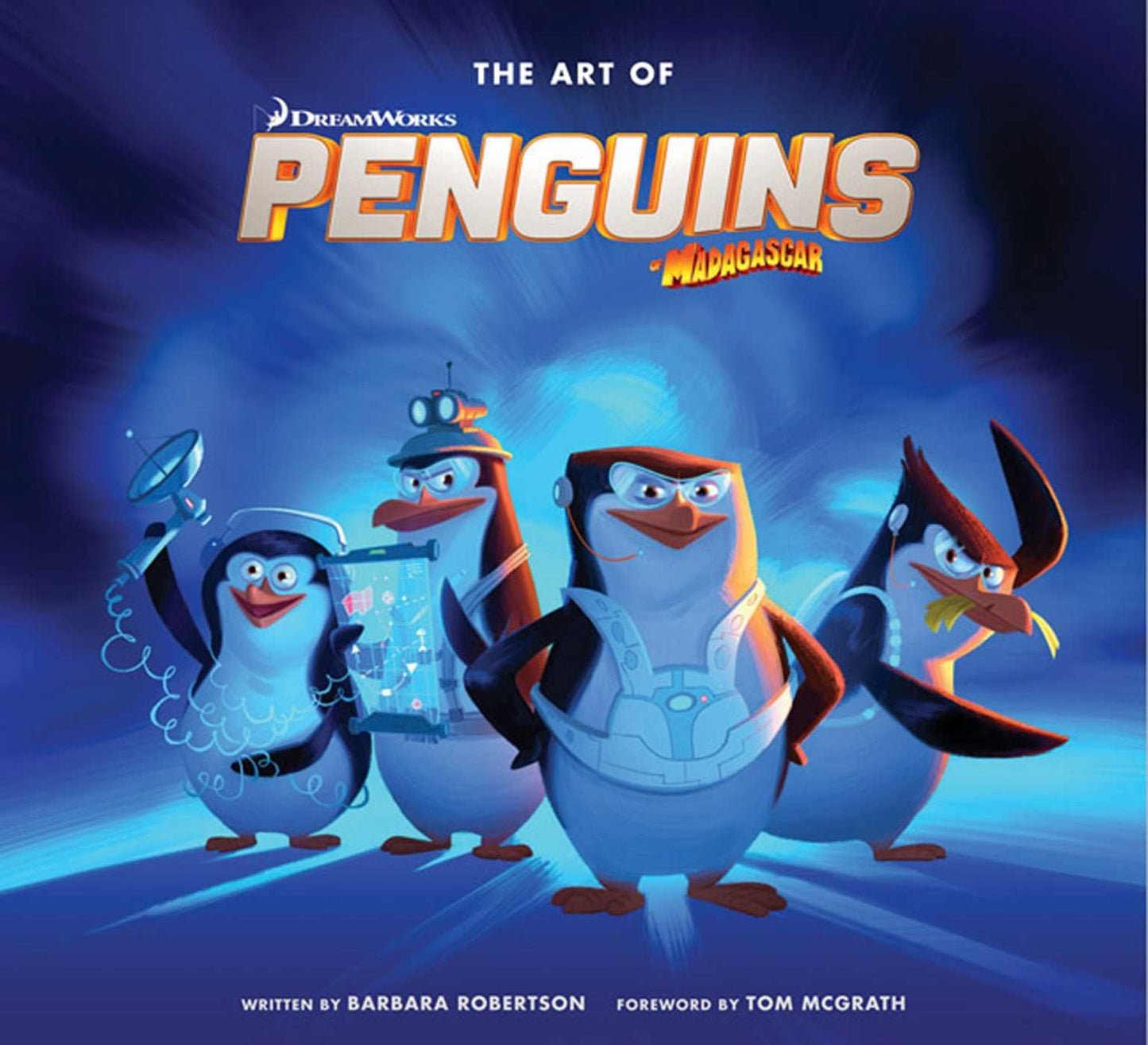 ART OF PENGUINS OF MADAGASCAR book cover