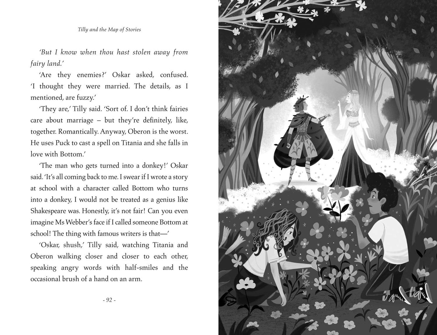 Tilly and the Map of Stories by Anna James