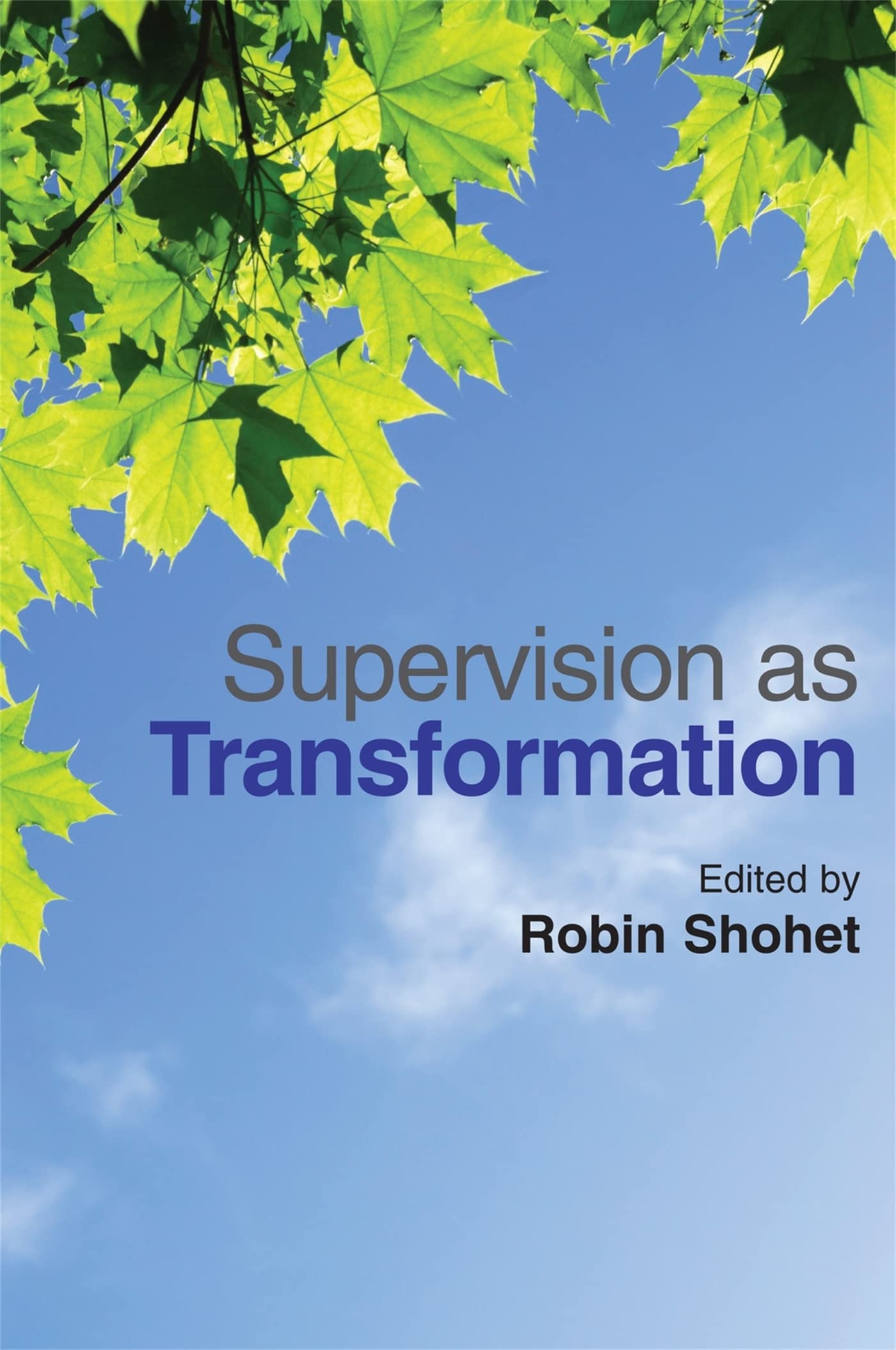 SUPERVISION AS TRANSFORMATION book cover