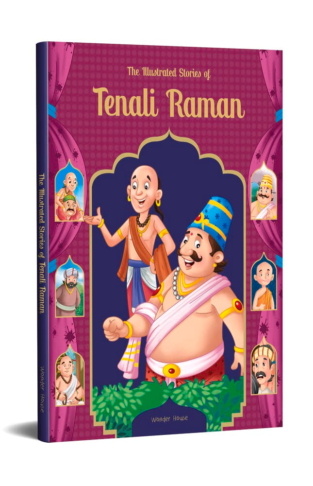 The Illustrated Stories of Tenali Raman: Classic Tales From India book cover