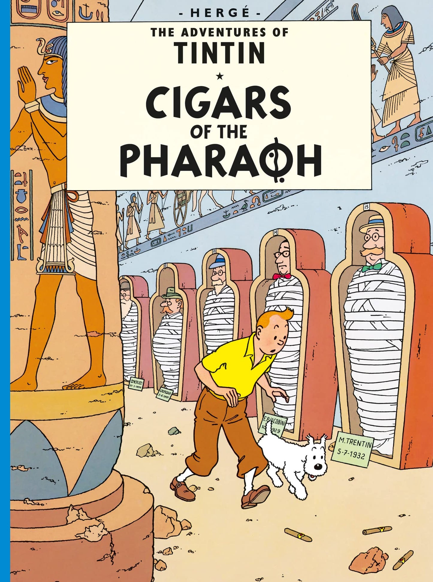 Cigars of Pharaoh (Tintin) by Herge book cover