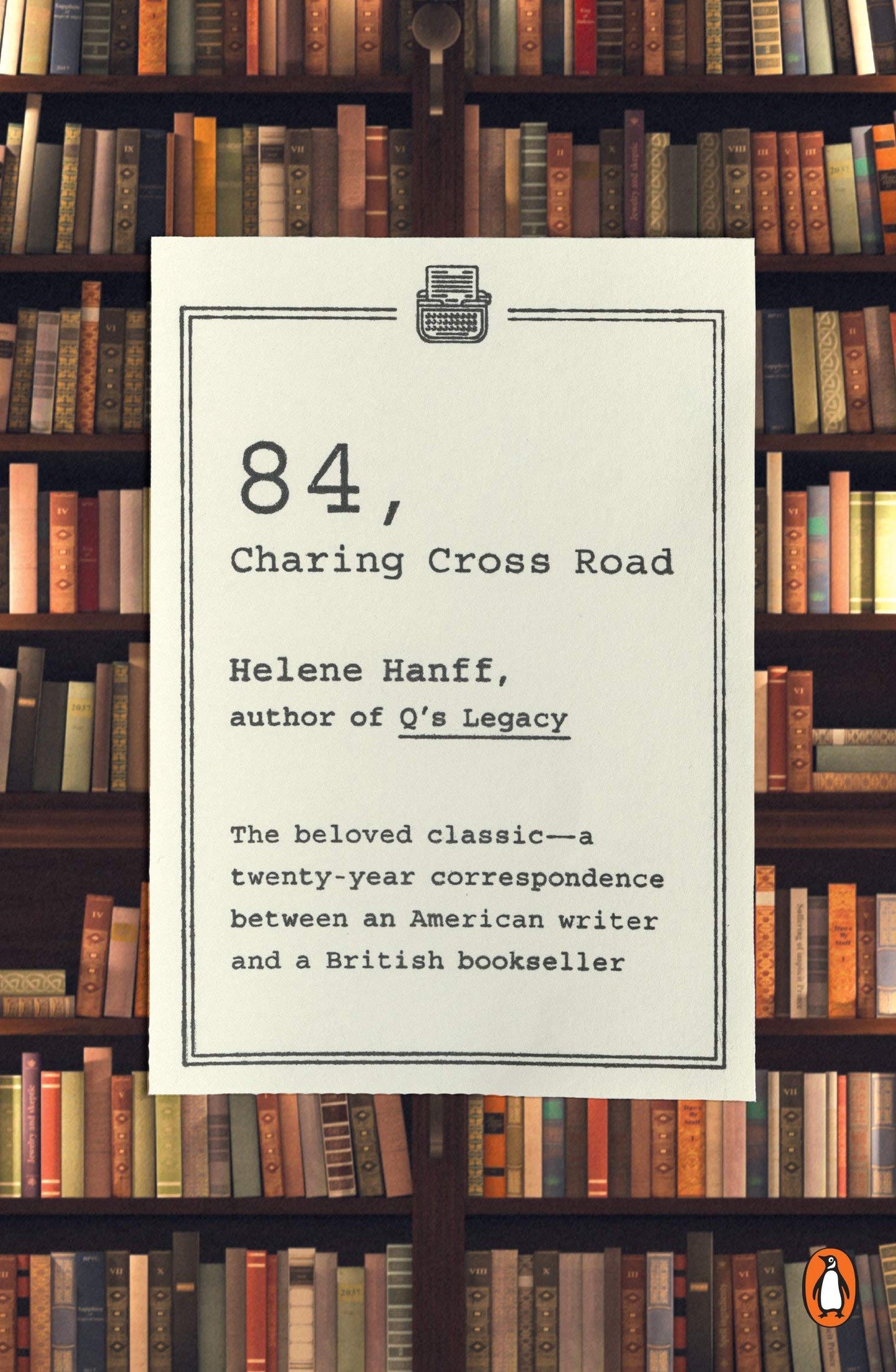 84 Charing Cross Road by Helene Hanff book cover