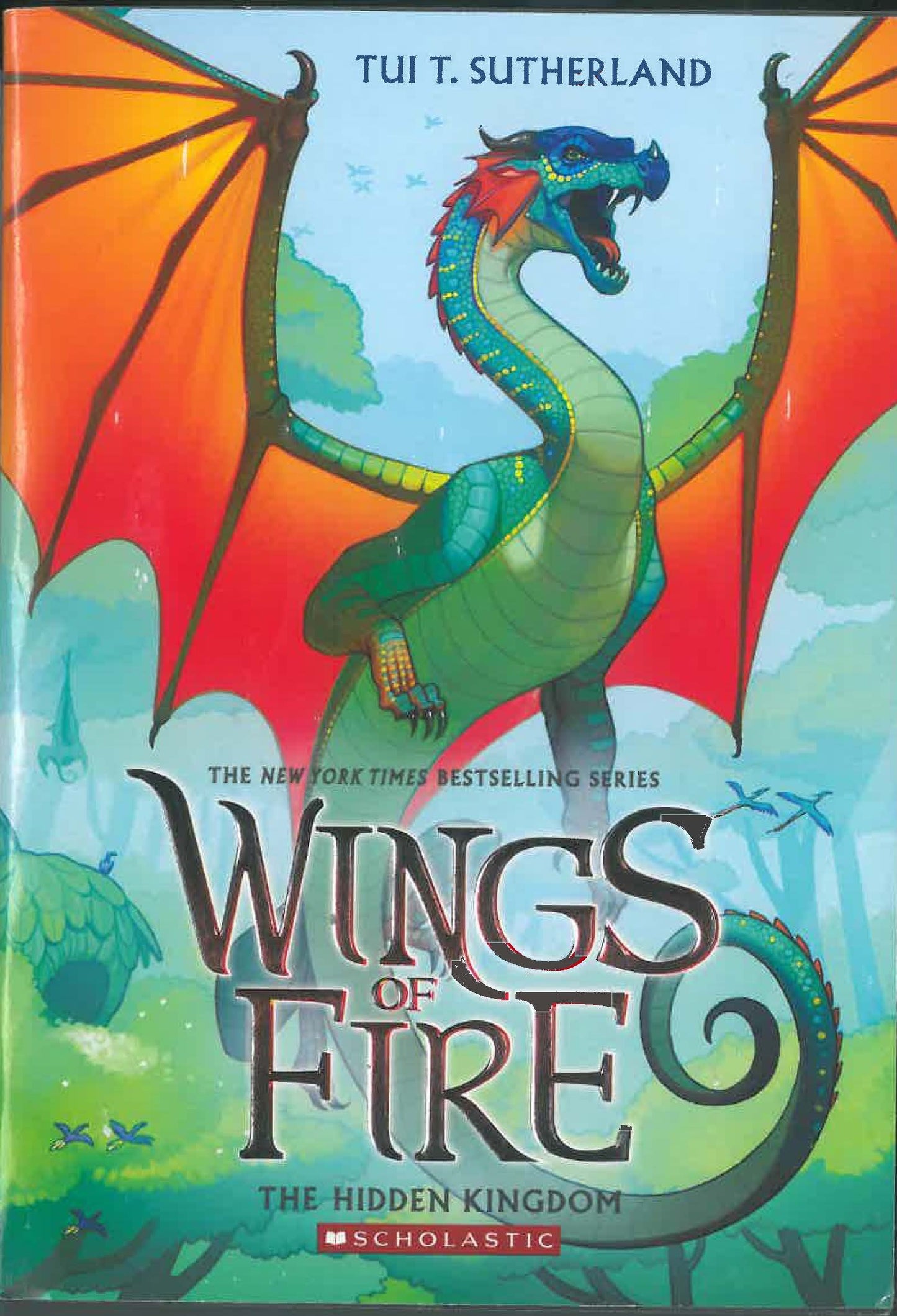 Wings of Fire #03: The Hidden Kingdom by Tui T. Sutherland book cover