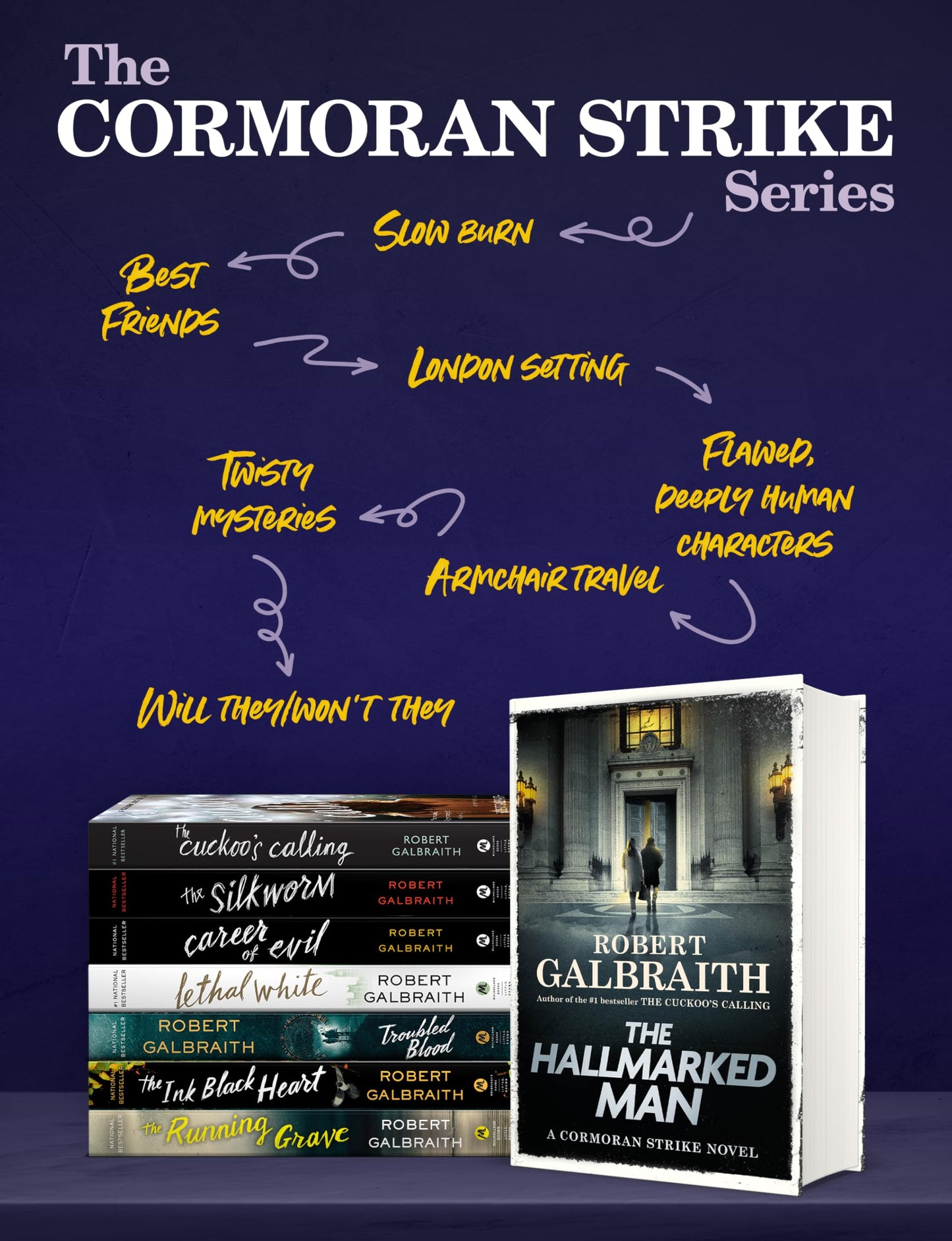 The Hallmarked Man: A Cormoran Strike Novel