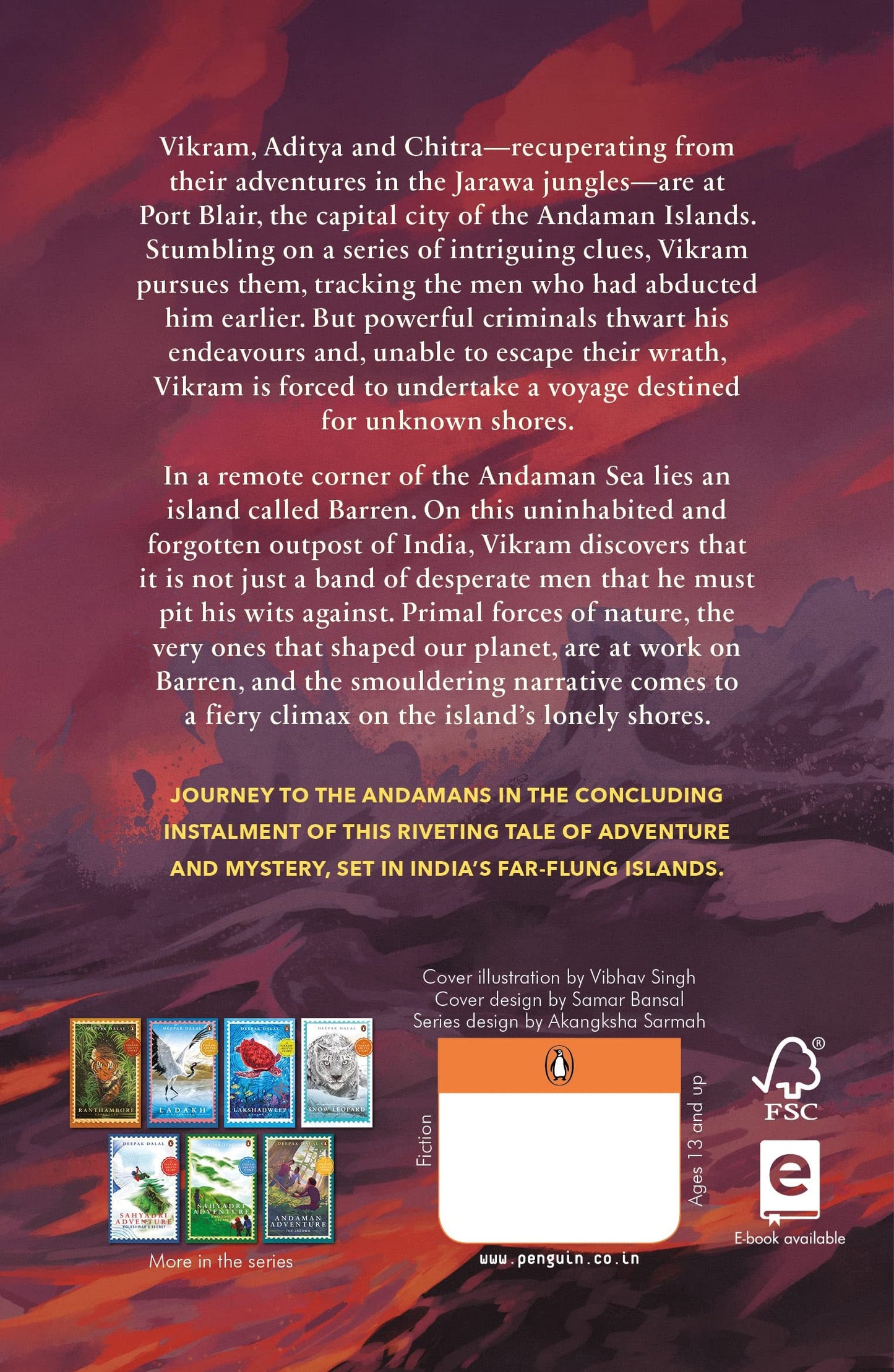 A Vikram-Aditya Adventure Series: Andaman Adventure: Barren Island