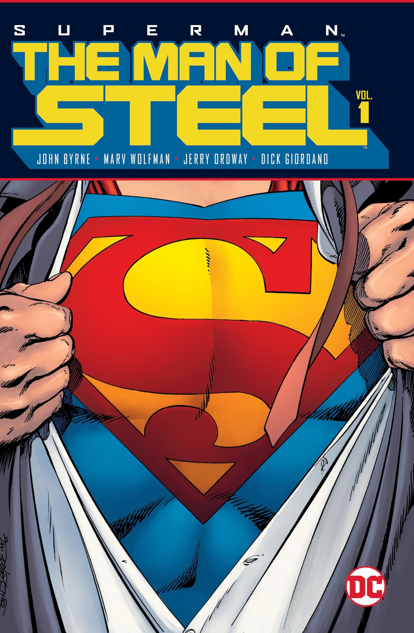 Superman: The Man of Steel Vol. 1 book cover