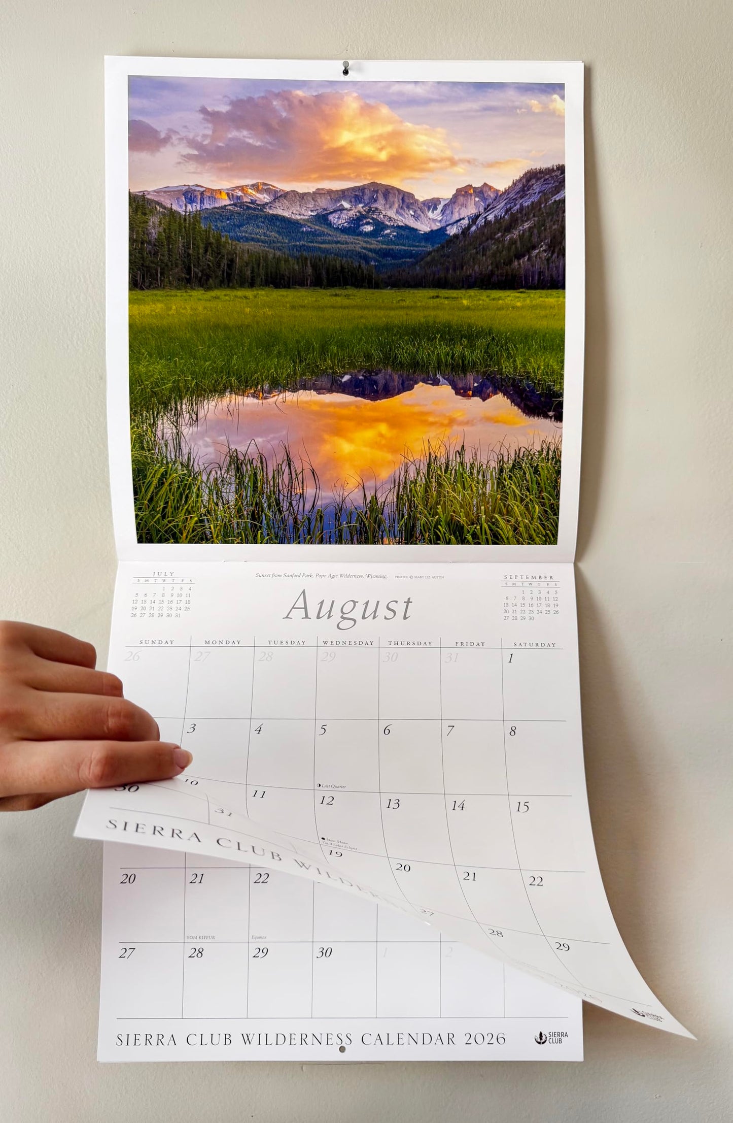 Sierra Club Wilderness Calendar 2026