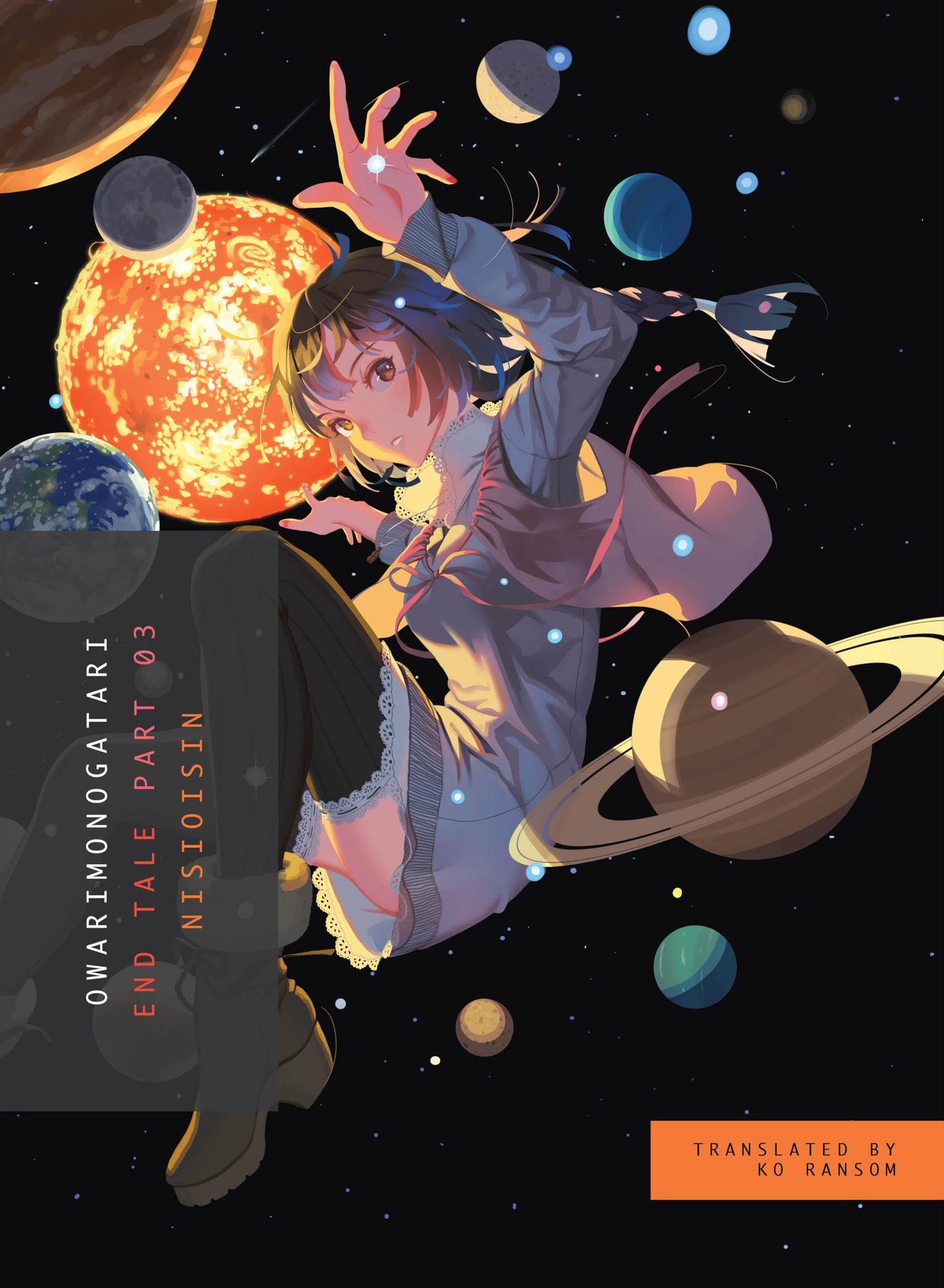 OWARIMONOGATARI, Part 3 book cover