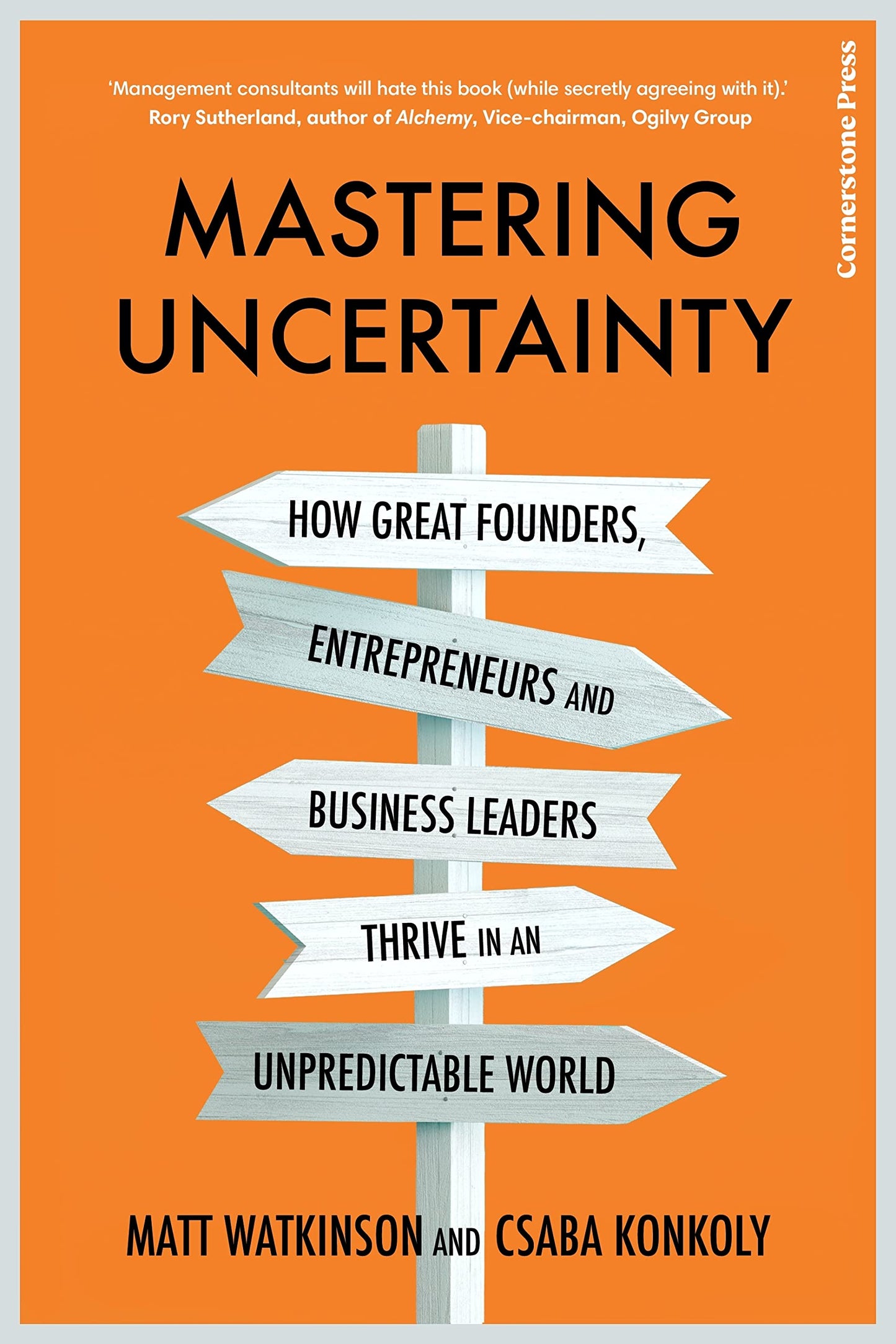Mastering Uncertainty book cover