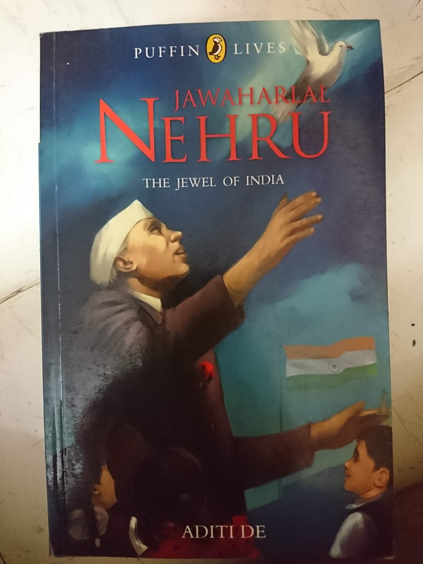 Puffin Lives : Jawaharlal Nehru book cover
