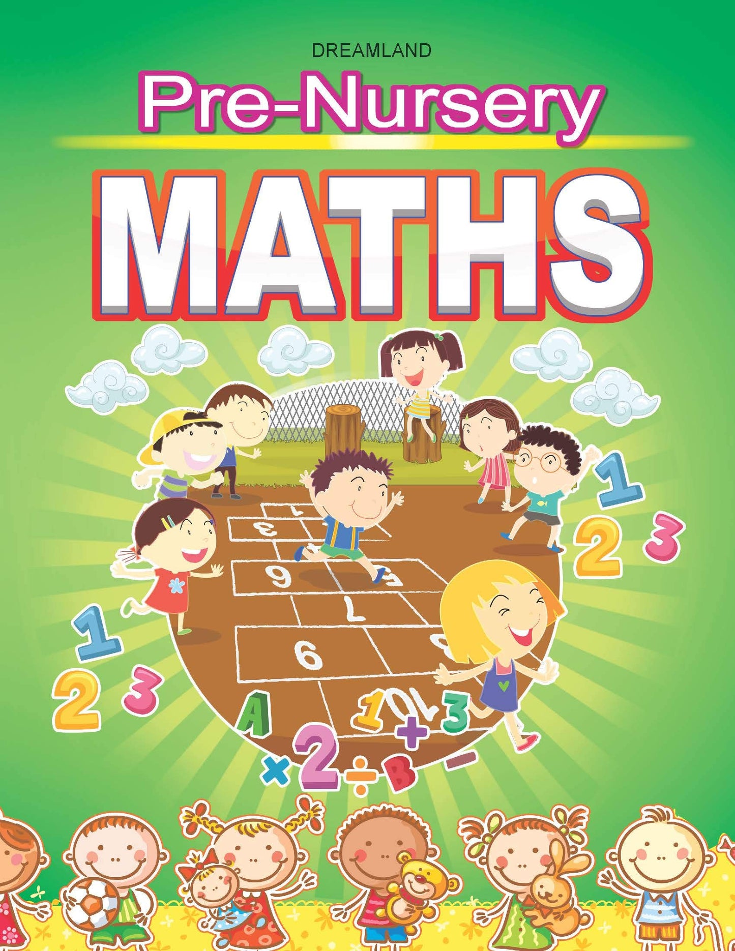 Pre-Nursery Maths Book for Age 2- 5 Years | Early Learning Books by NA (Author) book cover