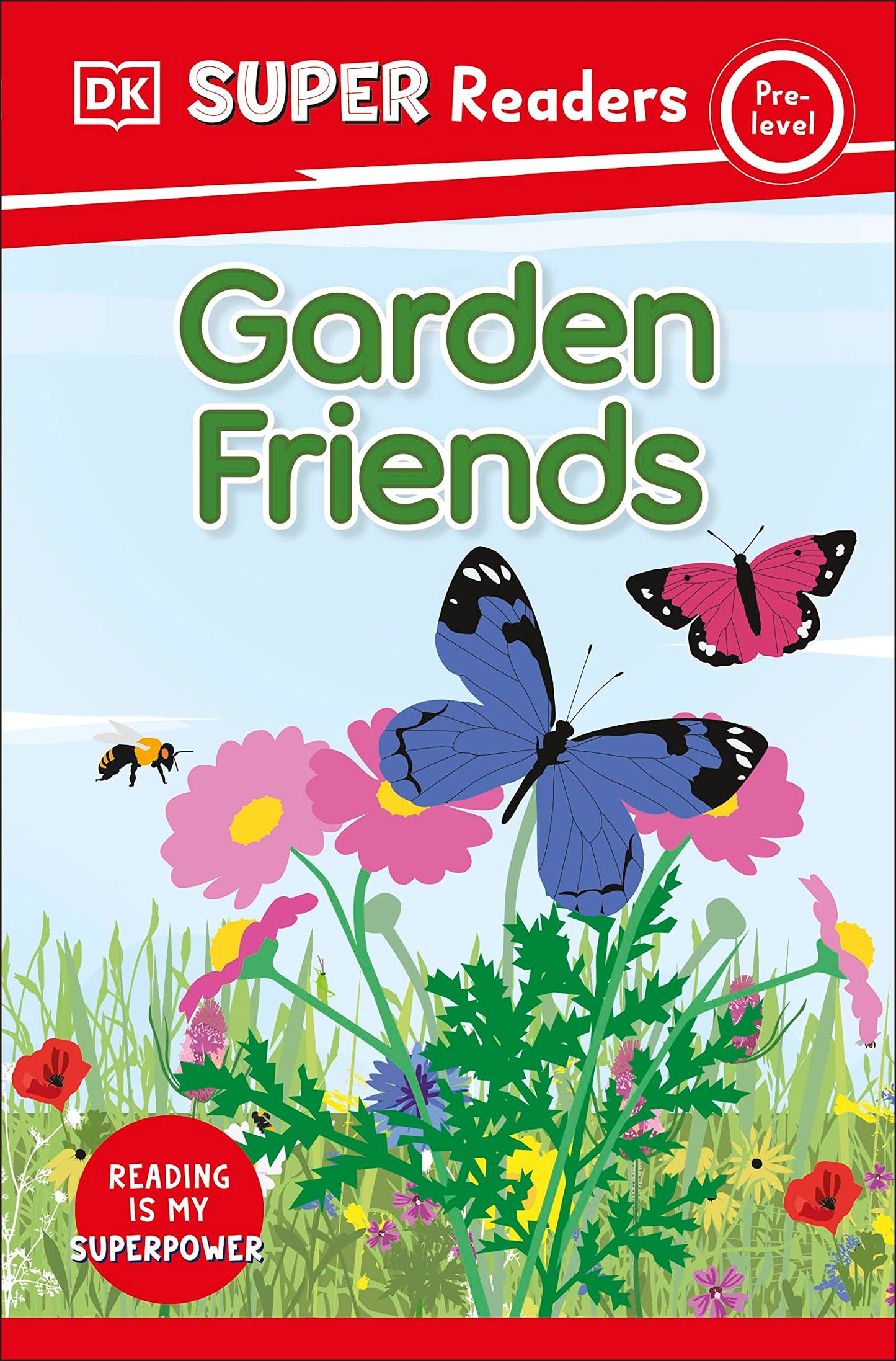 DK Super Readers Pre-Level Garden Friends book cover