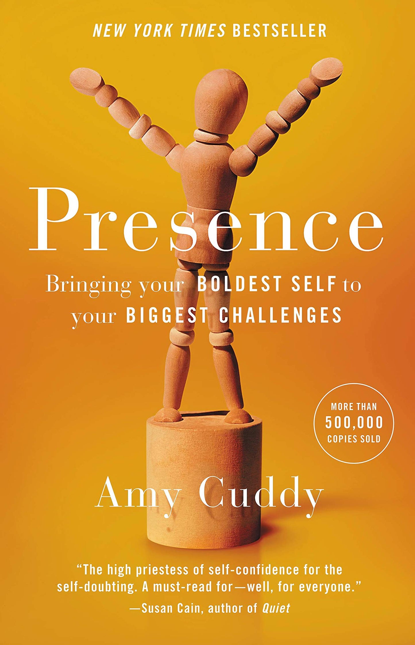 Presence: Bringing Your Boldest Self to Your Biggest Challenges (Large Print) book cover
