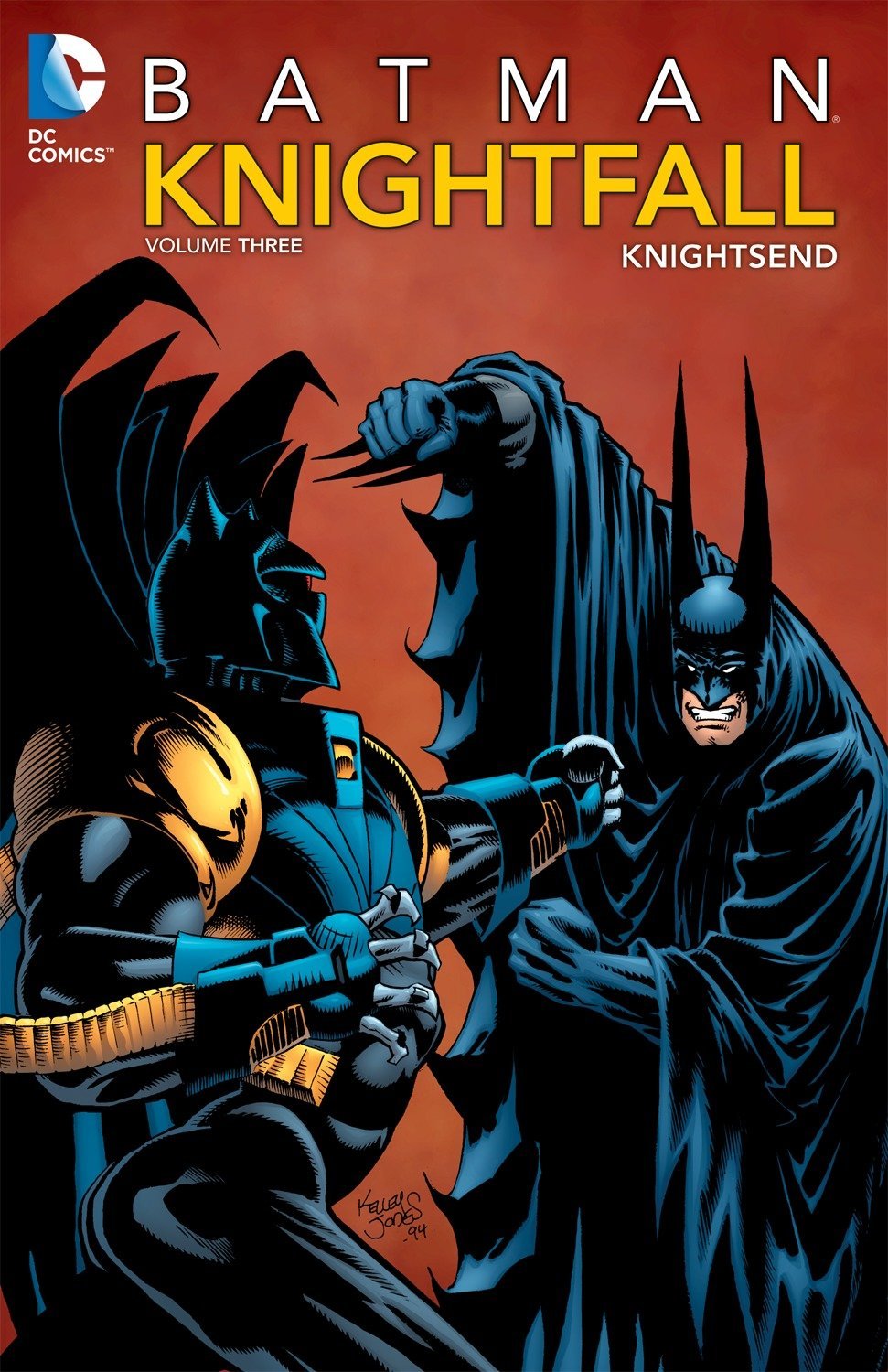 Batman: Knightfall Vol. 3: Knightsend: 03 (Batman: Knightfall 3) by Various (Author, Illustrator) book cover