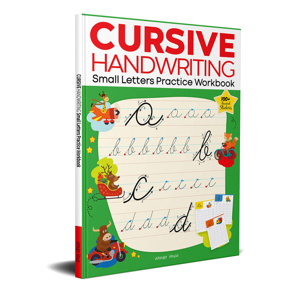 Cursive Handwriting Small Letters Practice Workbook For Children