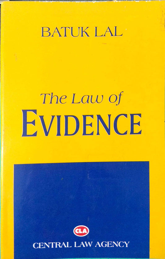 The Law of Evidence