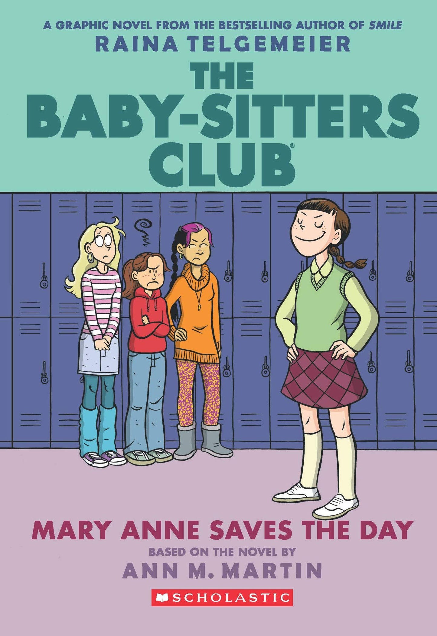 THE BABY-SITTERS CLUB GRAPHIC NOVEL #03: MARY ANNE SAVES THE DAY book cover